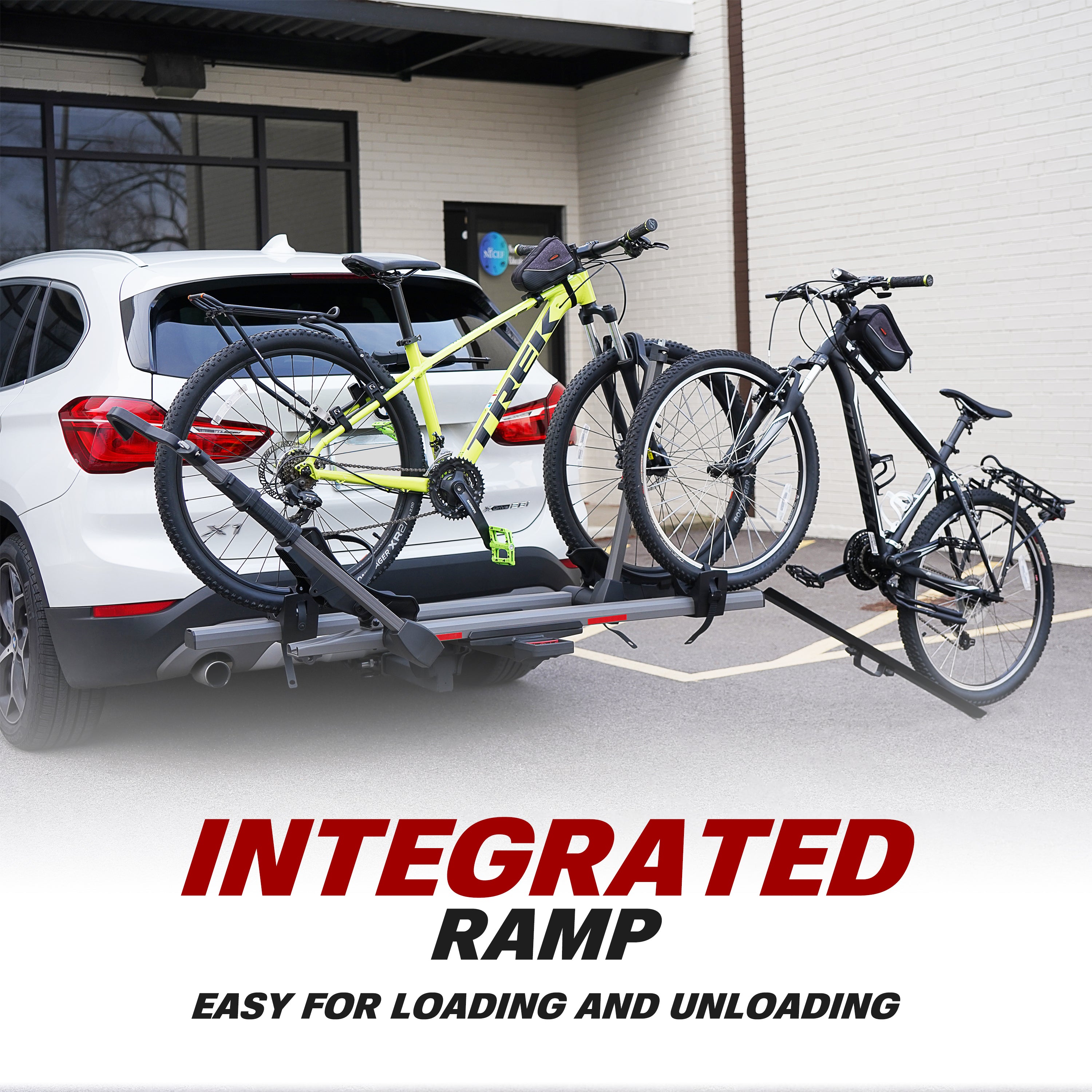 BV Heavy Duty E-Bike Hitch Rack Demonstration