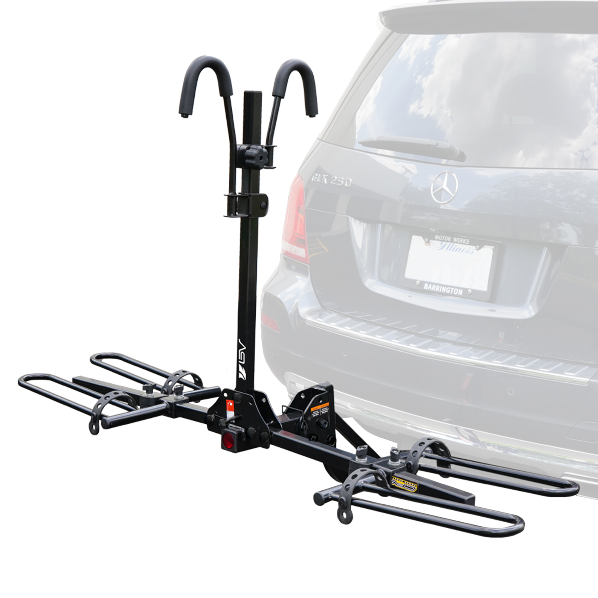 BV 2 Bike Hitch Mount Rack Carrier for Car Truck | BV-HR01-2-CN