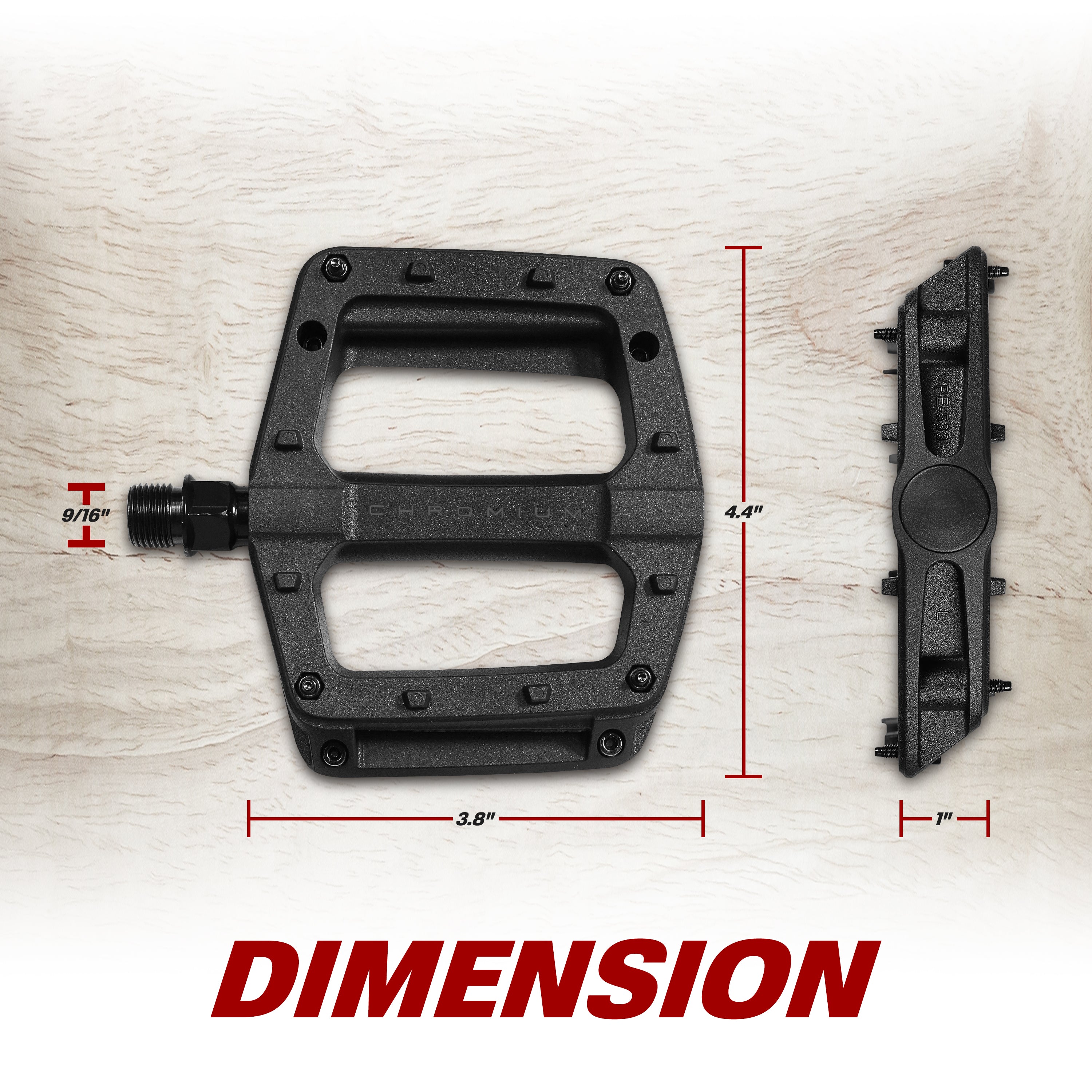 Pedal Dimensions