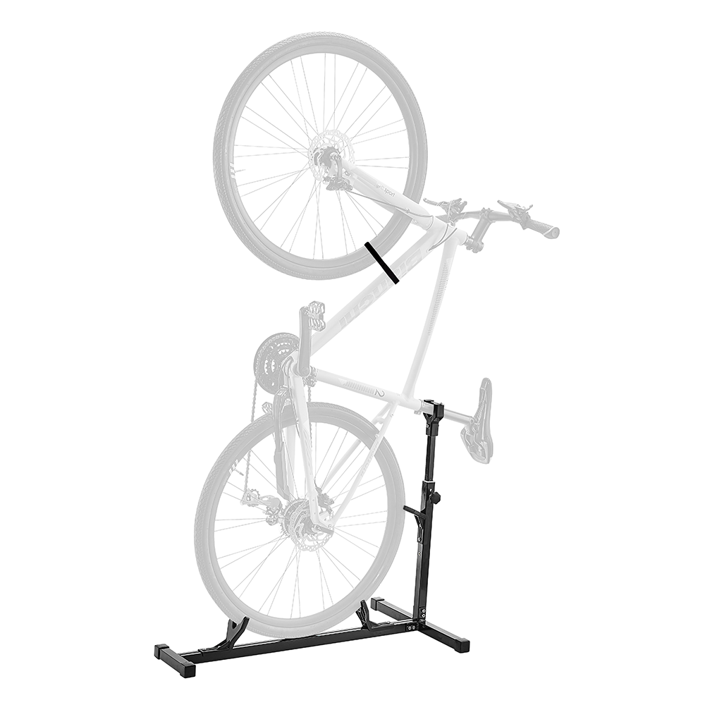 Bike on Utility Stand - Vertical Orientation