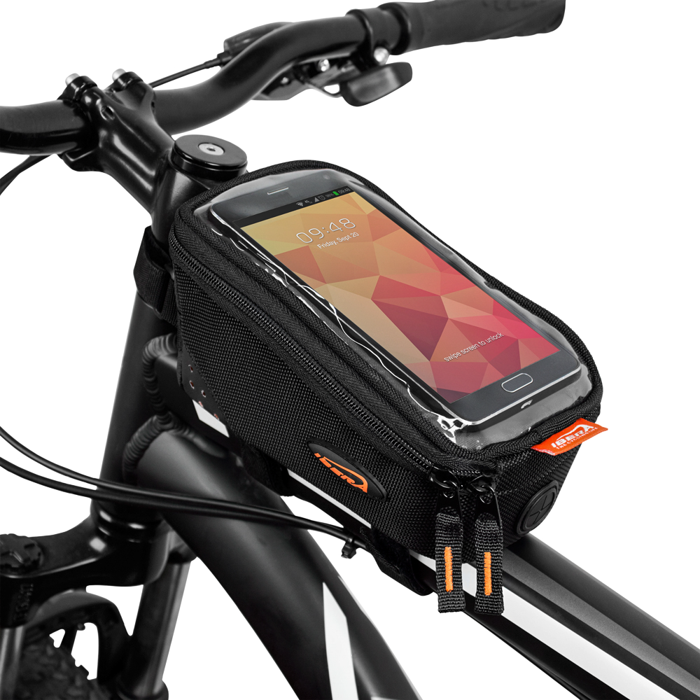 IBERA Top Tube Bag and Phone Pocket on Top | IB-TB8