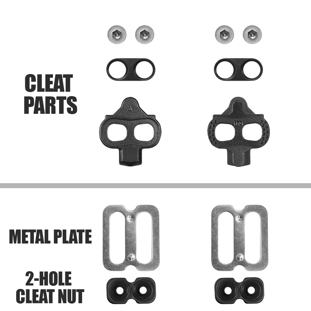 BV Cleats with Peloton Bike, 14° Adjustment