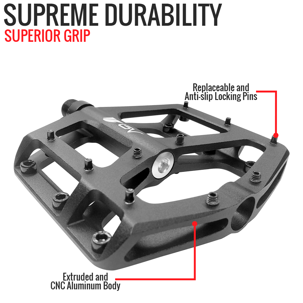 Aluminum Bike Pedals 9/16"